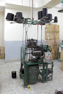 Knitting machine since 1982